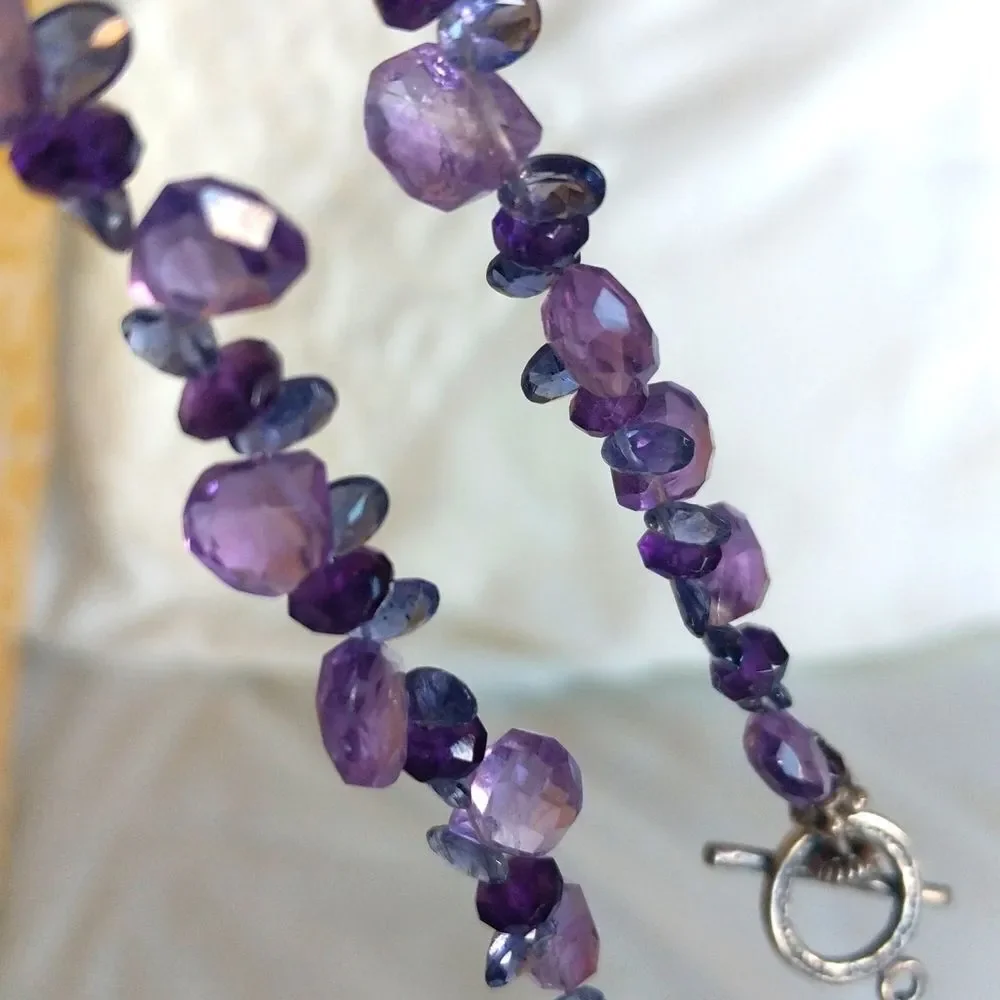 Exquisite Genuine Amethyst Necklace